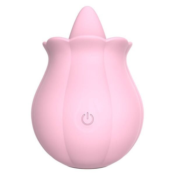 Amazon new pumpkin flower rose flower jumping egg tongue licking sucking vibration jumping egg female fun masturbation massager - 图片 2